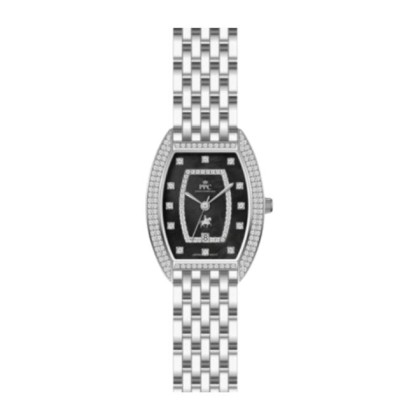 Paris Polo Club PPC-EA07-SL-BK Luxurious and Shiny Design Women Watch 